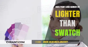 Paint Swatches: Do They Match?