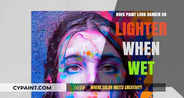 Wet Paint: Lighter or Darker?