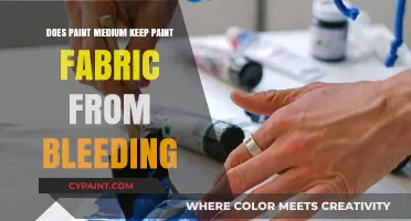 Fabric Painting: Prevent Bleeding with Paint Medium
