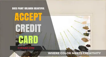 Does Paint Orlando Beautiful Accept Credit Card Payments?