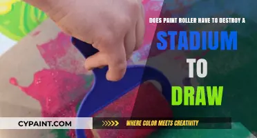 Can Paint Rollers Create Art Without Destroying Stadiums?