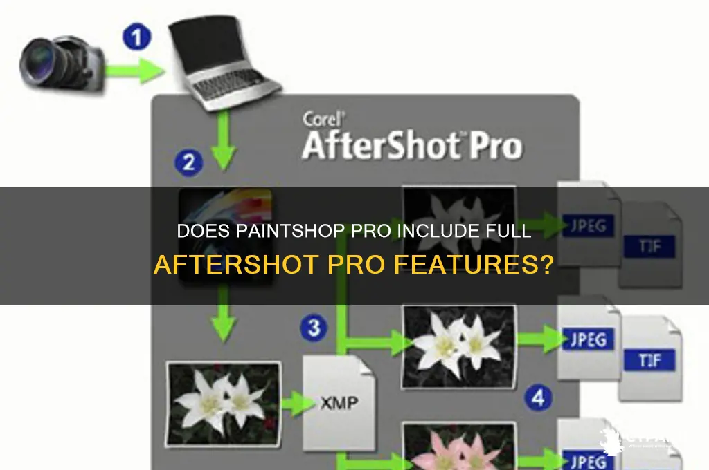 does paint shop pro come with full after shot pro