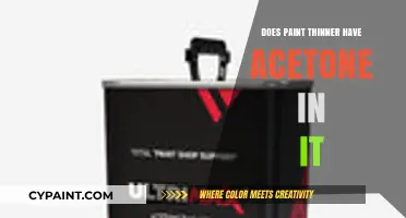 Does Paint Thinner Contain Acetone? Unveiling the Chemical Composition