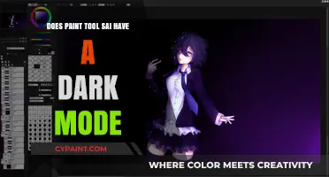 Paint Tool Sai: Dark Mode Available?