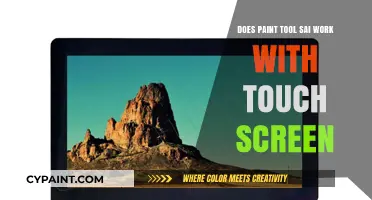 Using Paint Tool Sai with Touch Screens: Is It Possible?