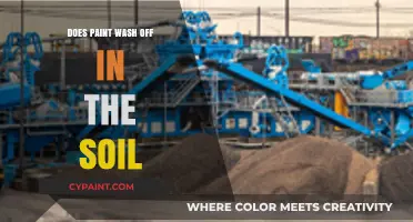 Does Paint Wash Off in Soil? Exploring Environmental Impact and Cleanup