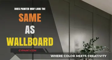 Painted MDF vs. Wallboard: What's the Visual Difference?