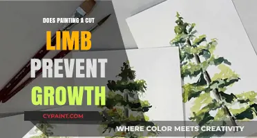 Painting Cut Limbs: Does It Prevent Growth or Aid Recovery?