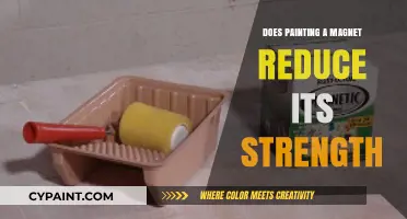 Does Painting a Magnet Weaken Its Magnetic Strength?