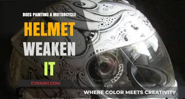 Painting Your Motorcycle Helmet: Does It Compromise Safety and Strength?