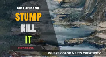 Painting a Tree Stump: Does It Kill or Preserve the Stump?