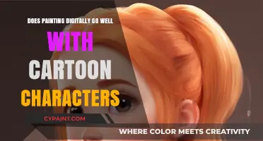 Digital Painting: Perfect for Cartoon Characters?