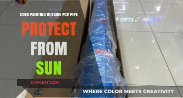 Can Paint Protect PCV Pipes From Sun Damage?