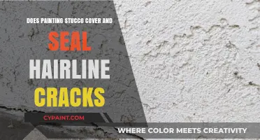 Stucco Painting: Seal and Conceal Hairline Cracks