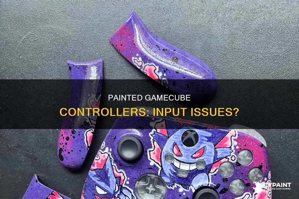 does painting ur gamecube controller ruin button inputs