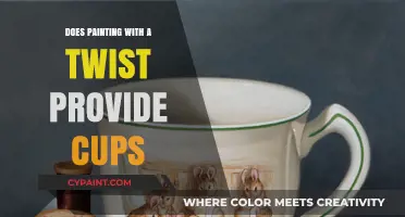 Does Painting with a Twist Provide Cups? What to Expect