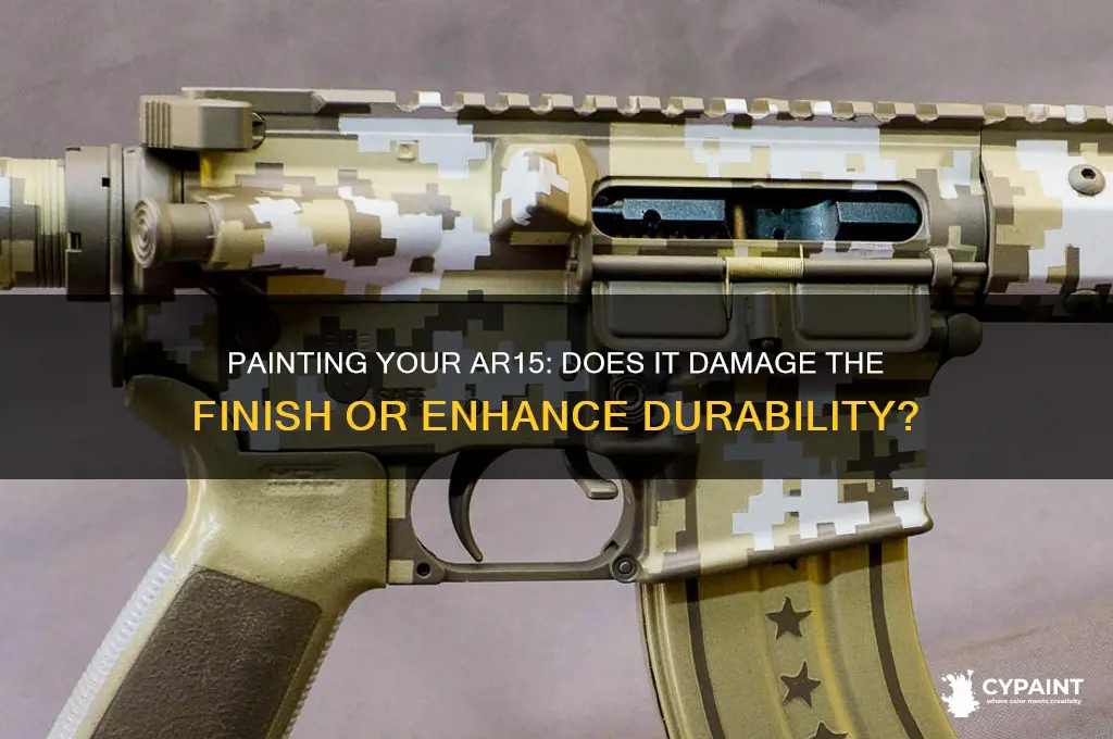 does painting your ar15 damage the finish