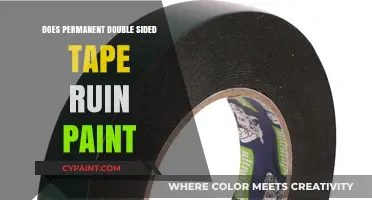 Does Permanent Double-Sided Tape Damage Paint? A Comprehensive Guide