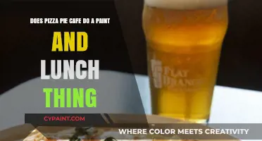 Pizza Pie Cafe's Creative Twist: Paint and Lunch Experience Explored