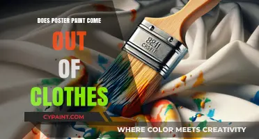 Removing Poster Paint Stains: Effective Tips to Save Your Clothes