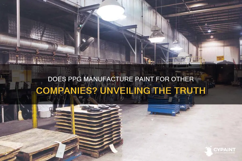 does ppg manufacture paint for other companies