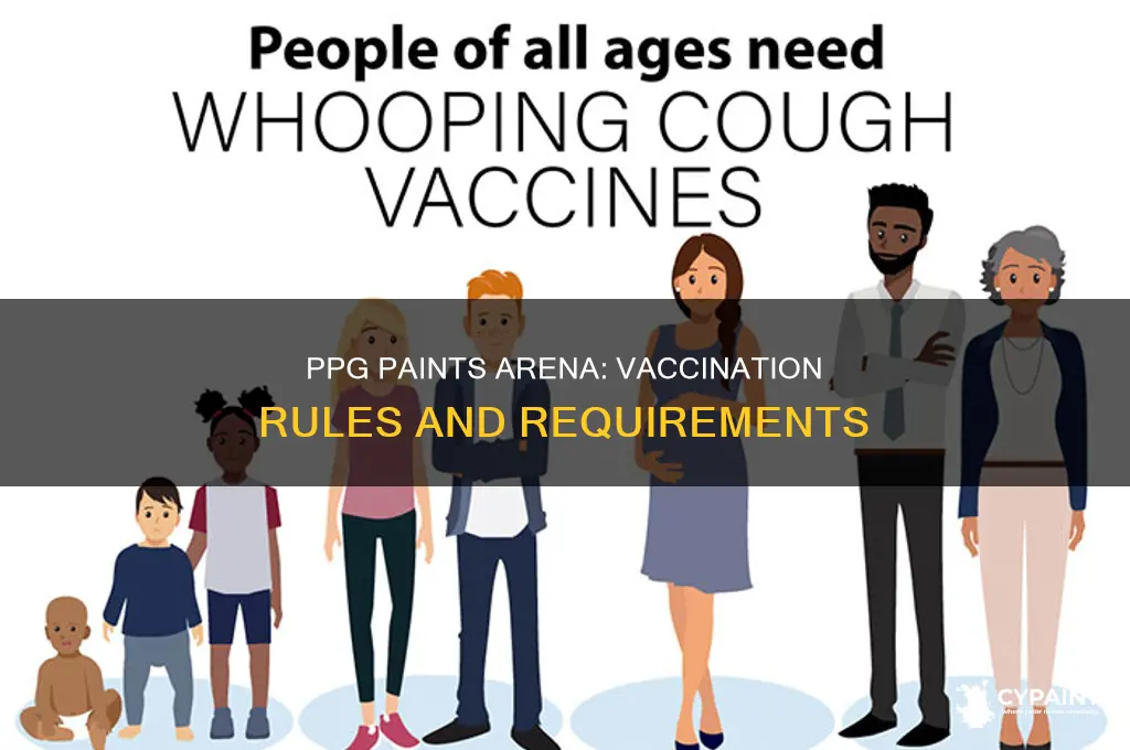 does ppg paints arena require proof of vaccination