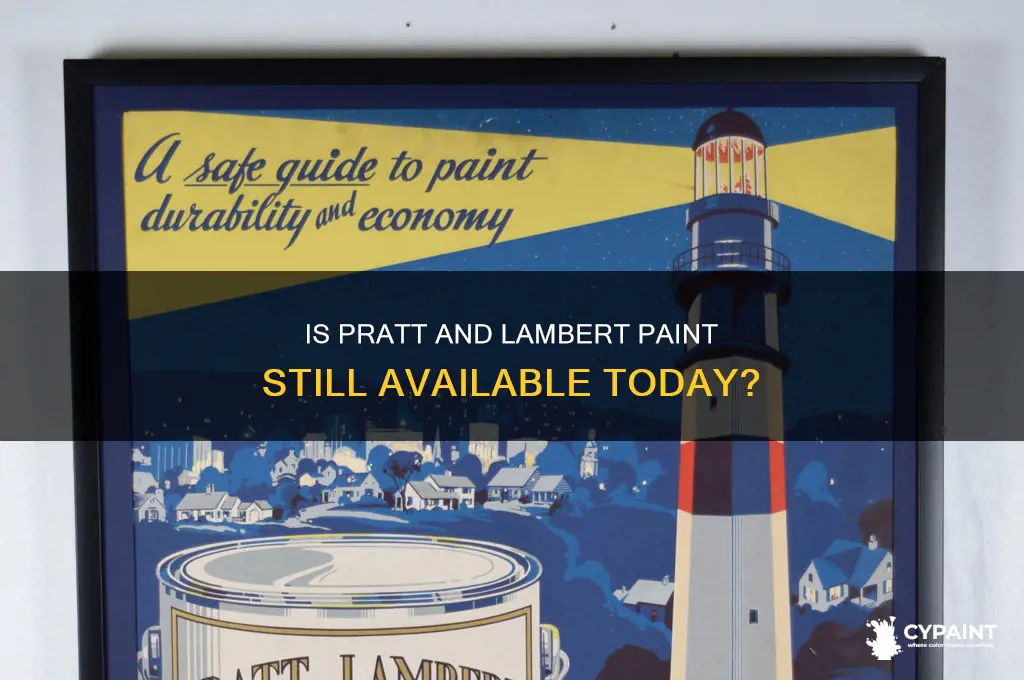 does pratt and lambert paint still exist