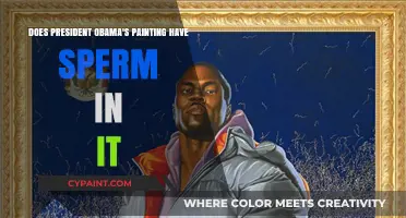 Obama's Painting: Sperm or Not?
