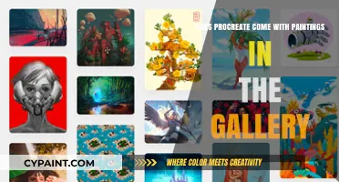 Procreate: Built-In Brushes and a Blank Canvas