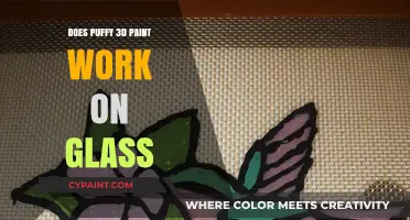 Puffy 3D Paint on Glass: Creative Tips and Techniques