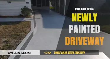 Can Rain Damage Your Newly Painted Driveway? Essential Tips to Know