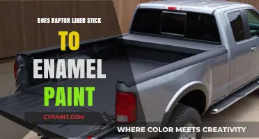 Does Raptor Liner Adhere Well to Enamel Paint? Find Out Here