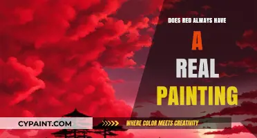 Does Red Always Symbolize Reality in Artistic Masterpieces?