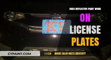 Does Reflective Paint Enhance License Plate Visibility and Legality?