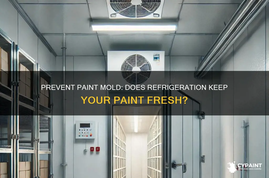 does refridgeration help keep paint from molding