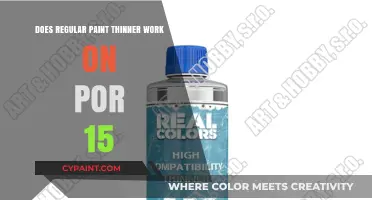 Paint Thinner Compatibility: POR 15 and Regular Paint Thinner