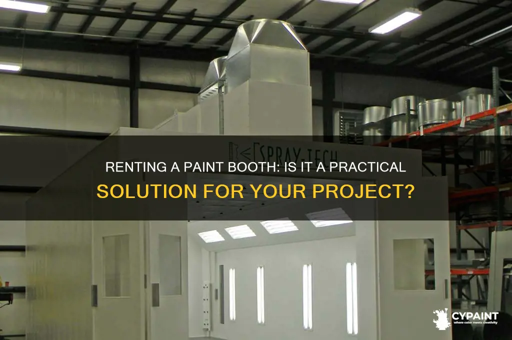 does renting a paint booth really work