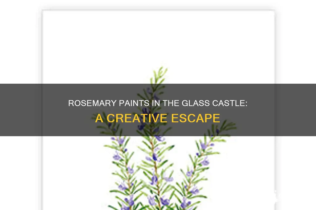 does rose mary paint in the glass castle
