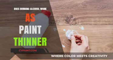Rubbing Alcohol as Paint Thinner: Effective Alternative or Risky Choice?