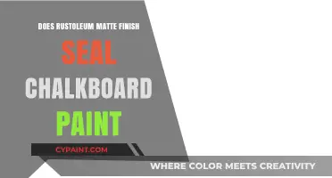 Rustoleum Matte Finish: Effective Sealer for Chalkboard Paint Projects?