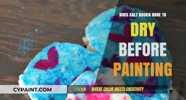 Painting Salt Dough: Dry or Wet?