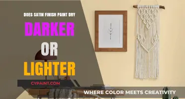 Satin Paint Finish: Does It Dry Darker or Lighter?