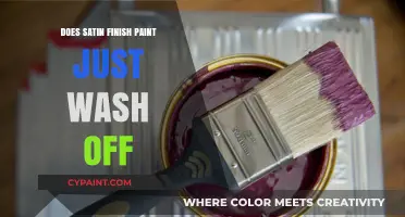 Does Satin Finish Paint Wash Off Easily? A Durability Guide