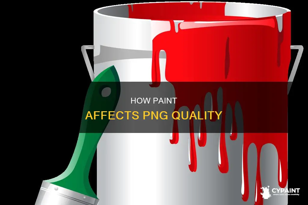 does saving a png in paint reduce quality
