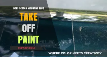 Does Scotch Mounting Tape Damage Paint? A Comprehensive Guide