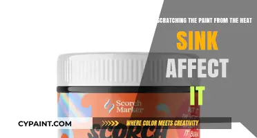 Scratching Heat Sink Paint: Impact on Performance and Functionality