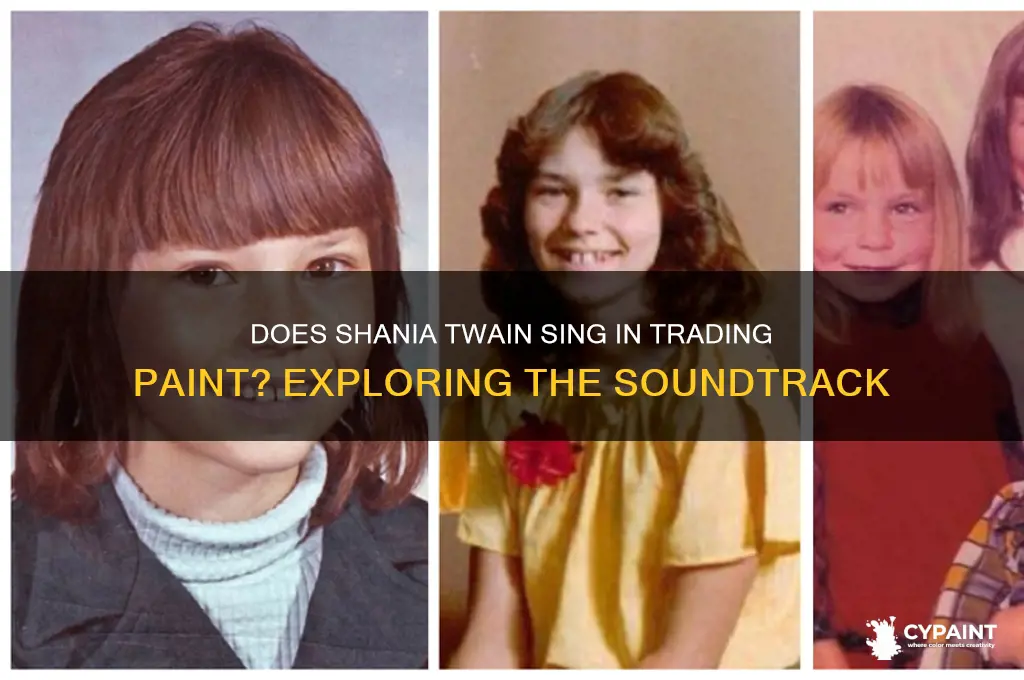 does shawnia twain sing in trading paint