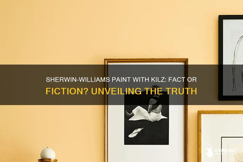 does sherwin williams have paint with kilz