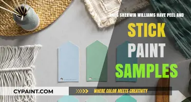 Sherwin-Williams: Peel-and-Stick Paint Samples Available?