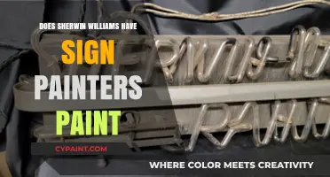 Sherwin Williams Sign Painters Paint: Availability and Options Explored